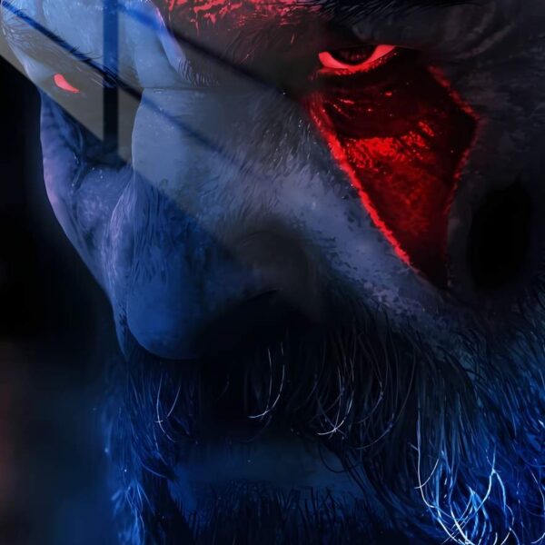Kratos' Gaze Neo Noir Blue & Red