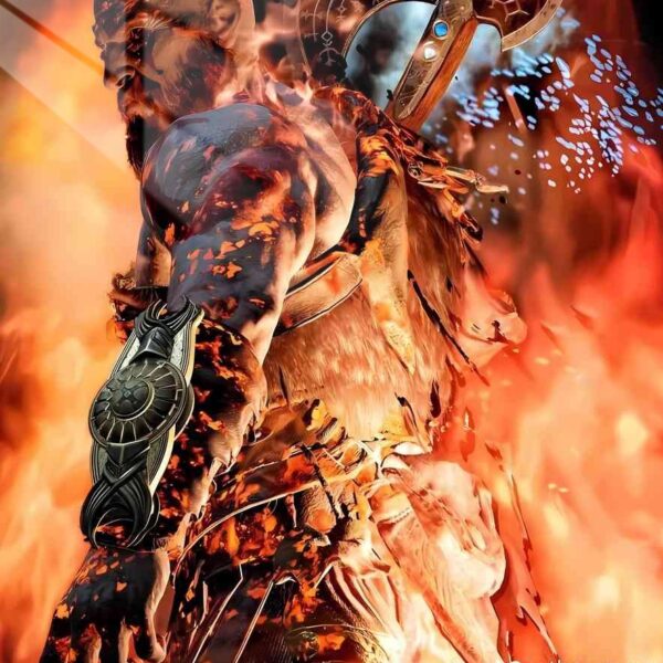 Kratos Inferno Fire Orange