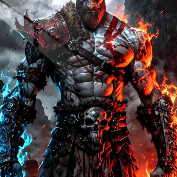 Kratos Inferno Red & Blue