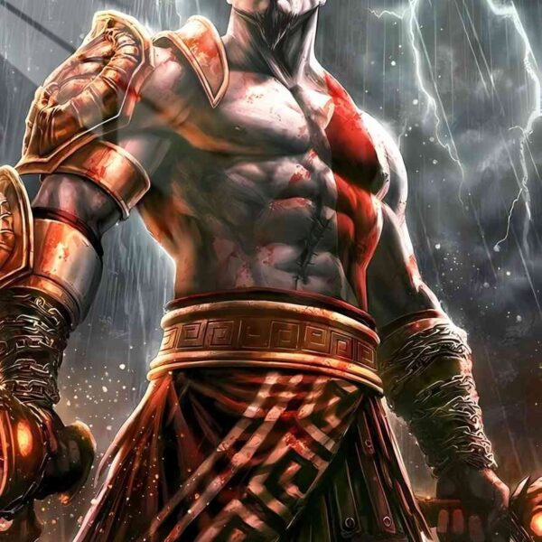 Kratos Stormy Rage Red & Grey