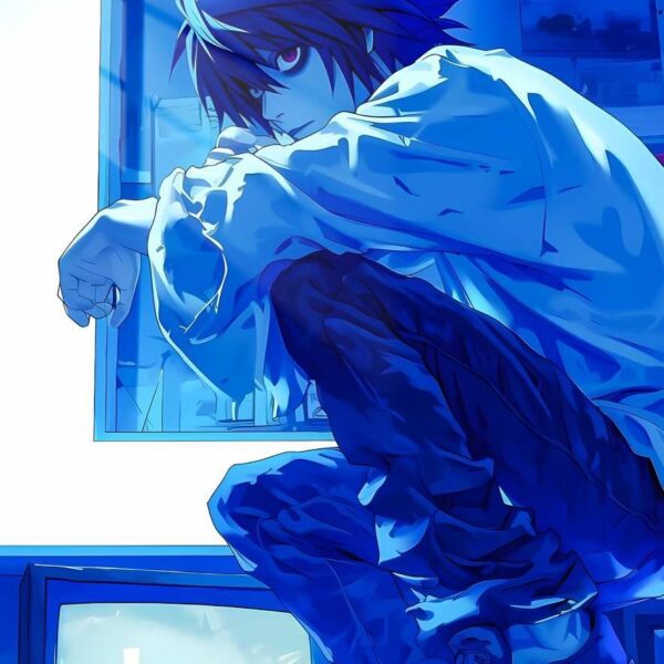 L Blue Hues Blue