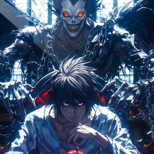 L And Ryuk Gothic Blue