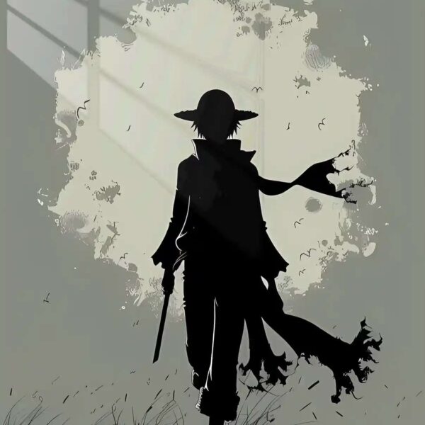 Luffy Black Minimal
