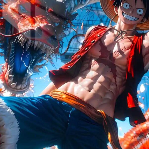 Luffy Red Dragon