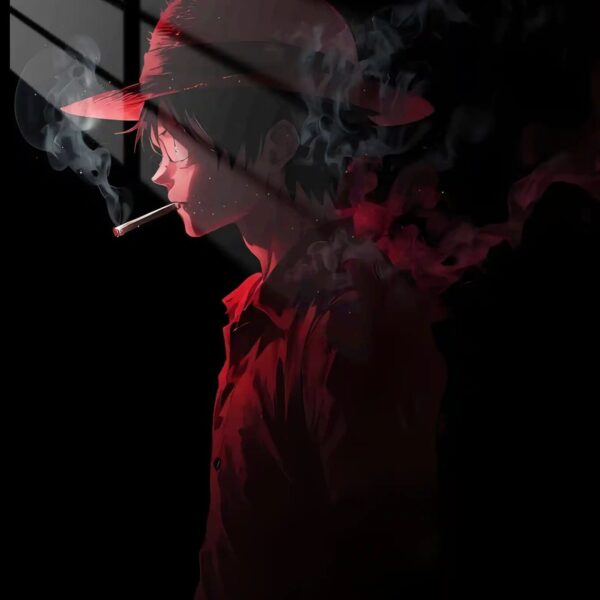 Luffy Smoking Minimul
