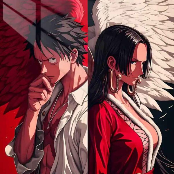 Luffy And Boahancock 2