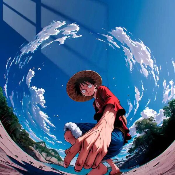 Luufy Fish Eye Blue Sky