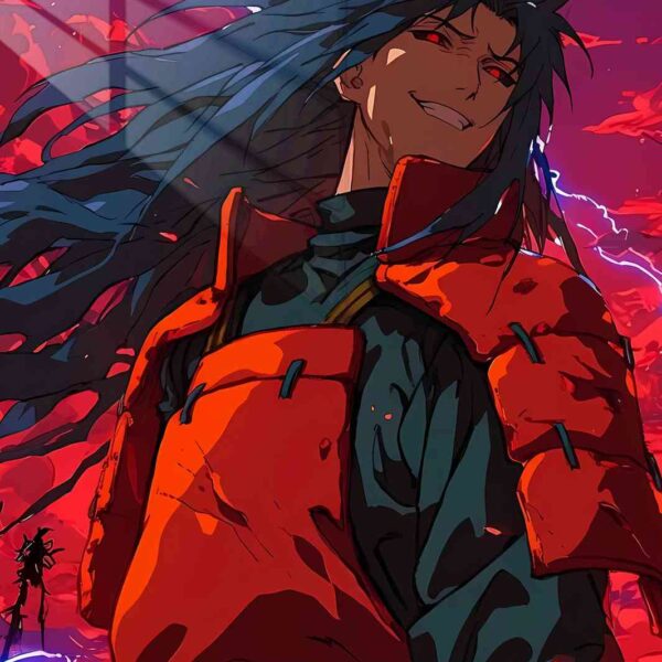 Madara Crimson Lancer Fiery Red