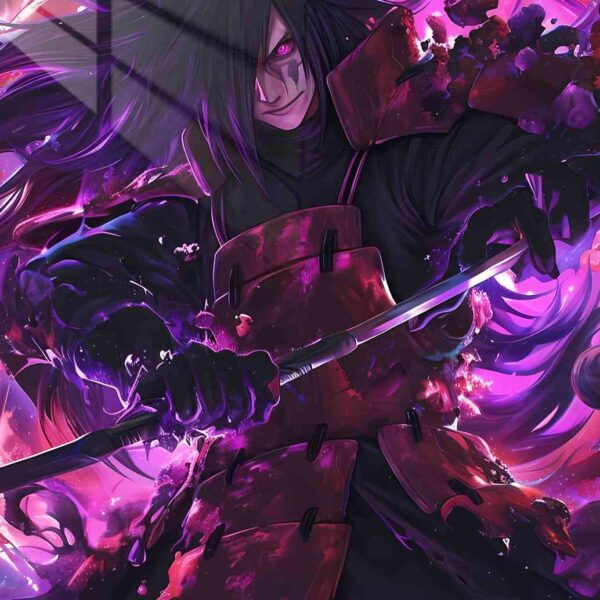 Madara Uchiha Crimson Rage Purple