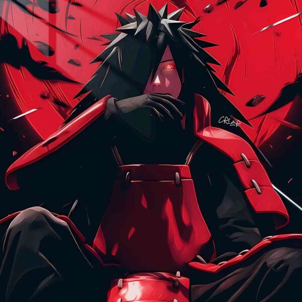 Madara Uchiha Crimson Red