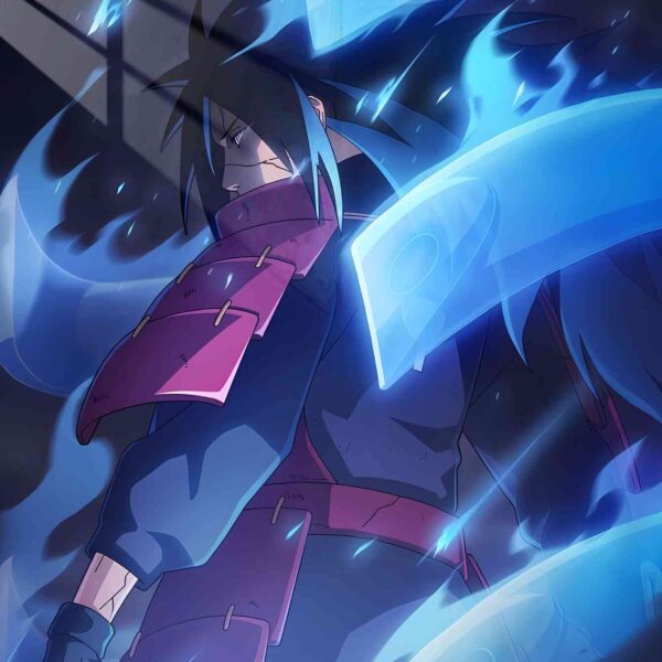 Madara Uchiha Ice Style Blue