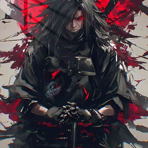 Madara Uchiha Samurai Red