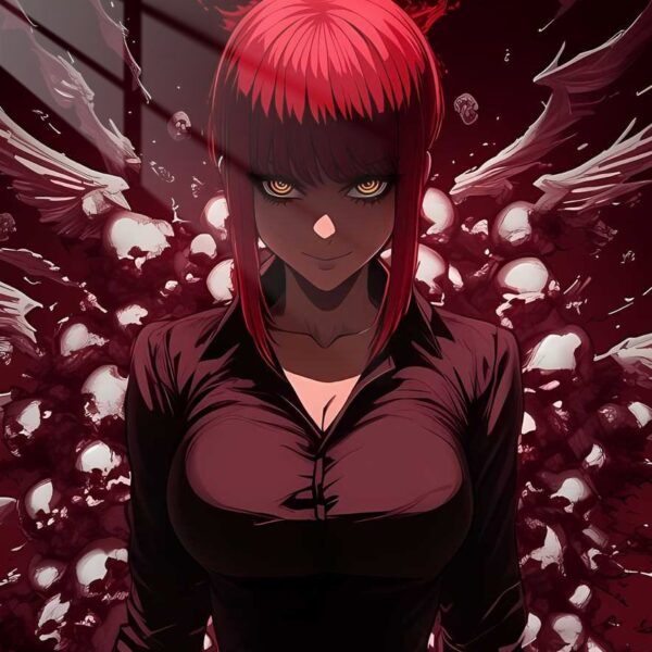 Makima Angelic Control Red
