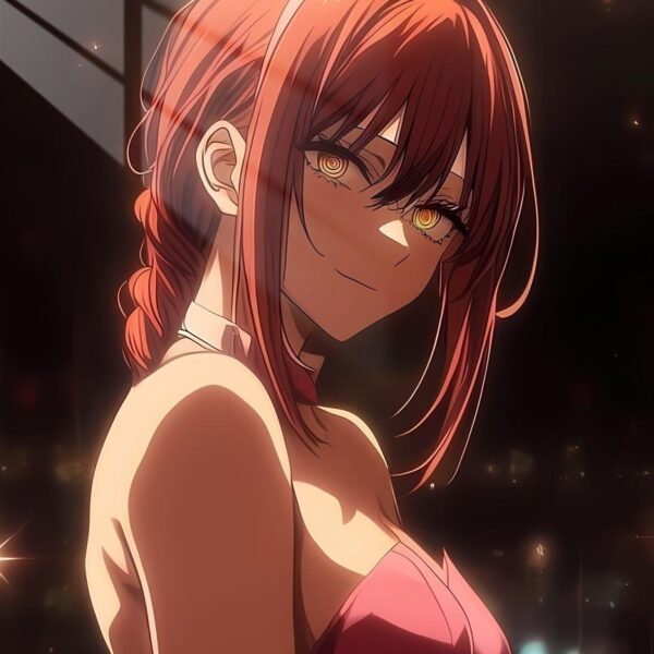 Makima Bunny Girl Night City Red