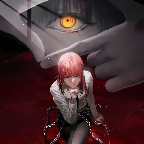 Makima Chains Red