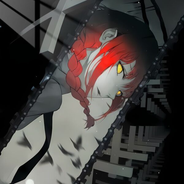 Makima Control Chains Red