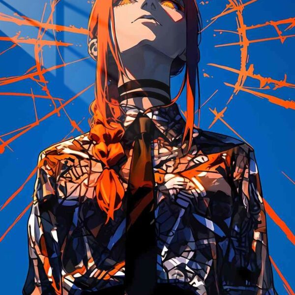 Makima Control Orange & Blue