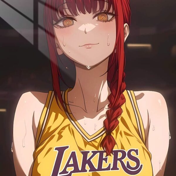 Makima Lakers Jersey Sweat Yellow