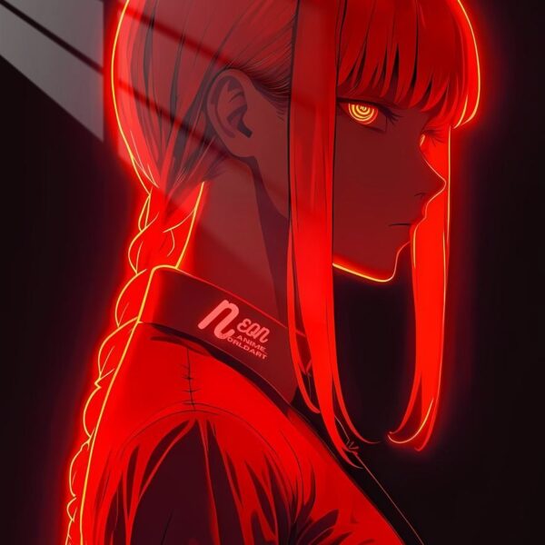 Makima Neon Red