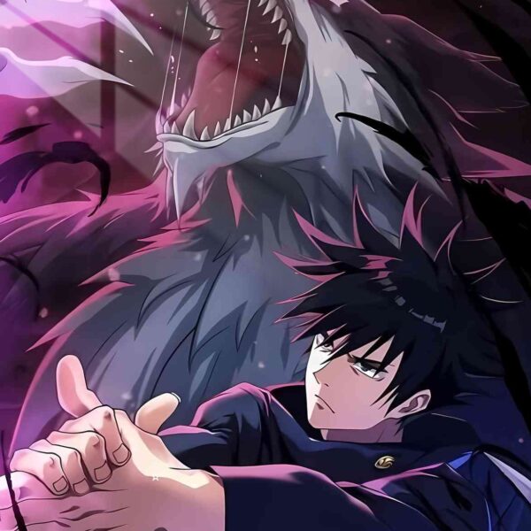 Megumi Fushiguro Cursed Spirit Purple