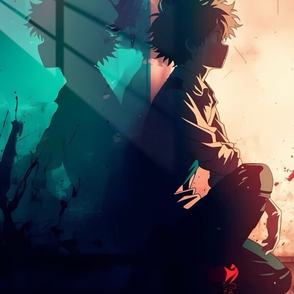 Midoriya Dualities Teal & Orange