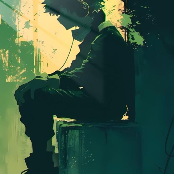 Midoriya Melancholy Green