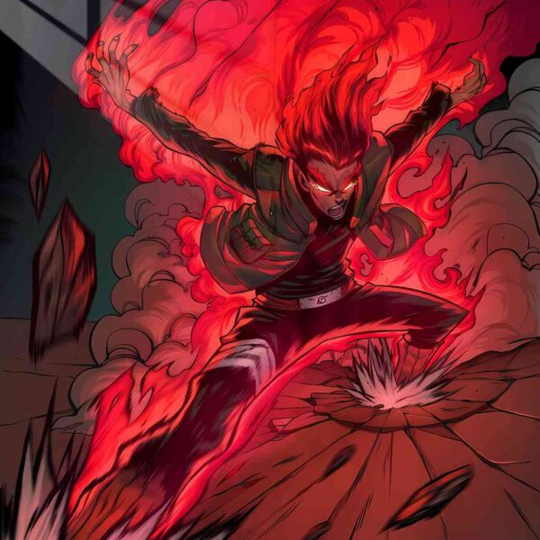 Might Gai Lava Style Red