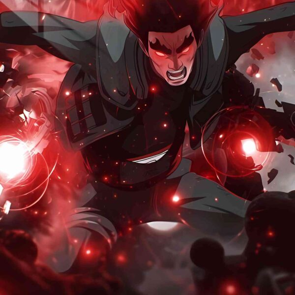 Might Guy Rage Red
