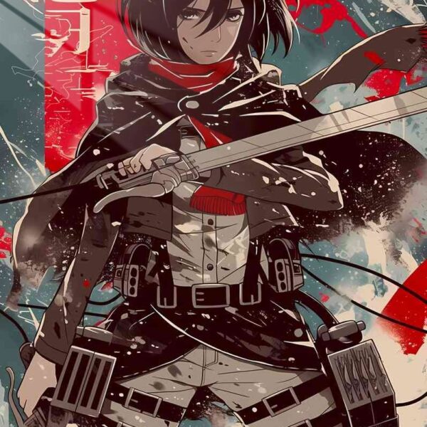 Mikasa Crimson Splashes Red