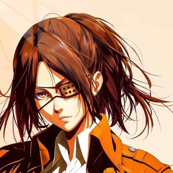 Mikasa Determined Gaze Orange