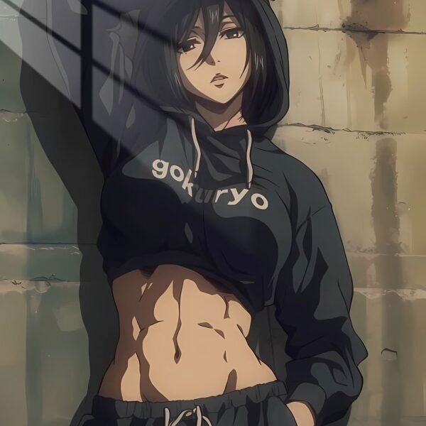Mikasa Hoodie Dark