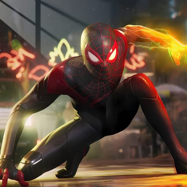 Miles Morales Electric Prowl Gold & Red