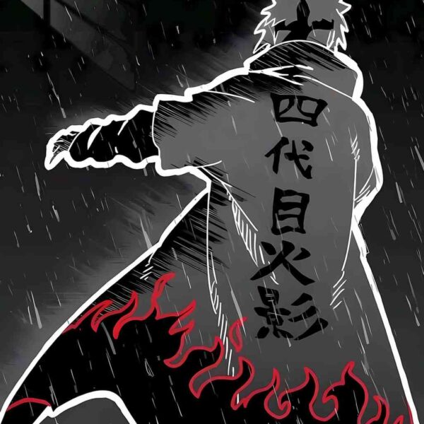 Minato Rain Red & Grey