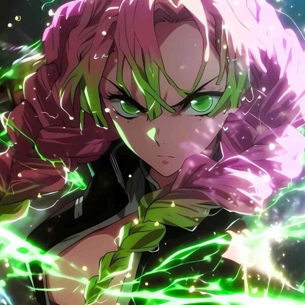 Mitsuri Energy Burst Green, Pink