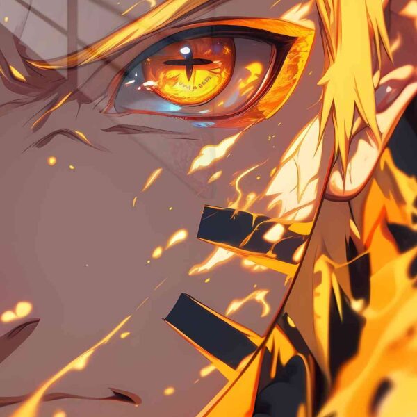 Naruto Fiery Gaze Orange