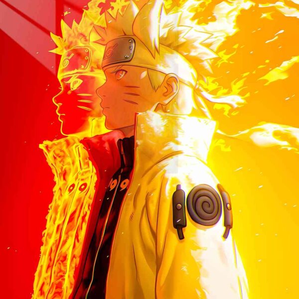Naruto Fire Style Orange & Yellow