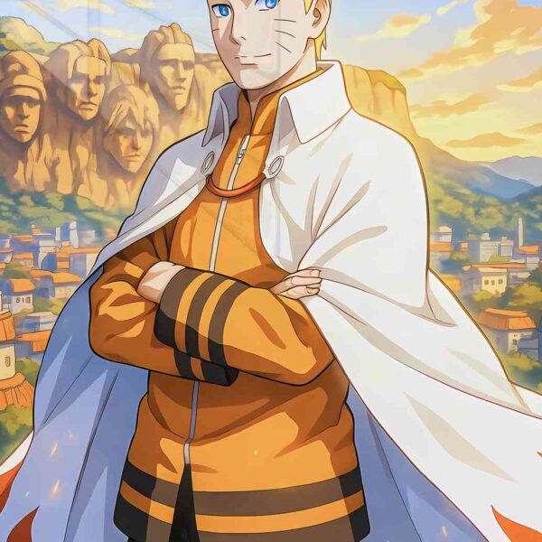 Naruto Hokage Sunset Orange