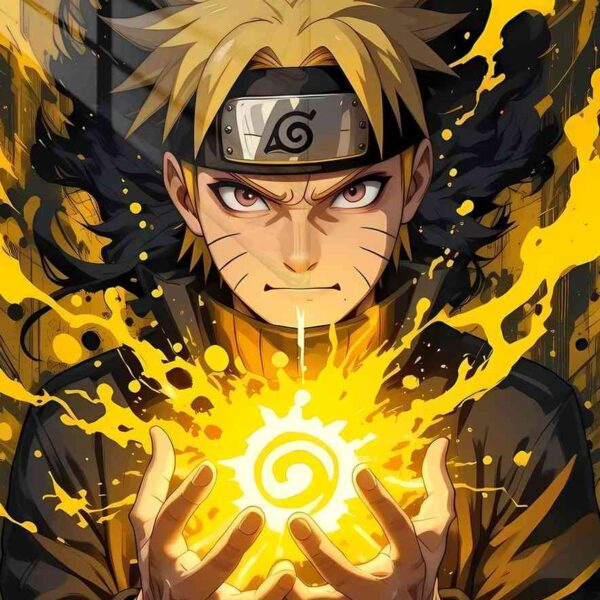 Naruto Kurama'S Power Yellow