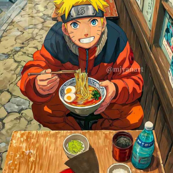 Naruto Ramen Break Anime Orange