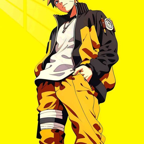 Naruto Streetwear Yellow