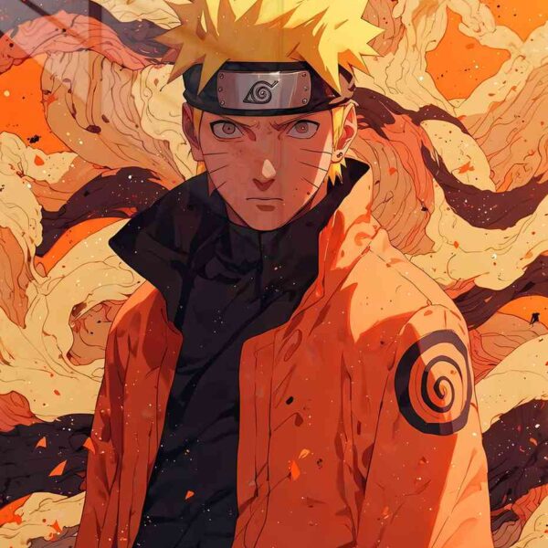 Naruto Uzumaki Orange Sunset Orange