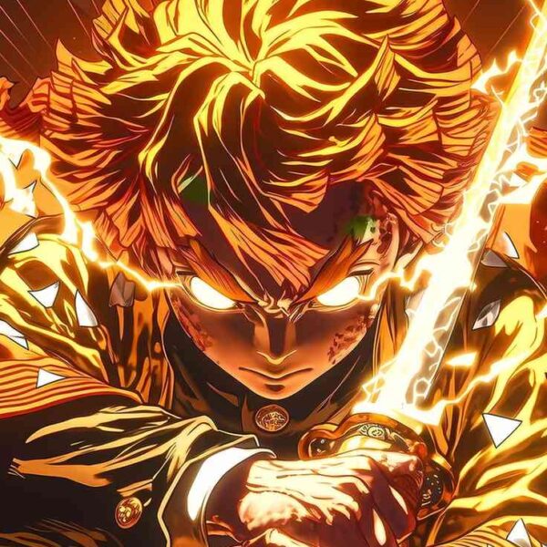 Nenitsu Thunder Breathing Gold