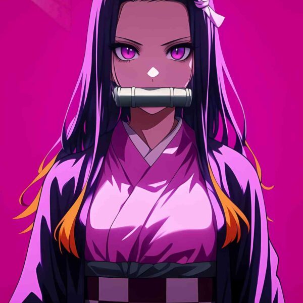Nezuko Kimono Purple