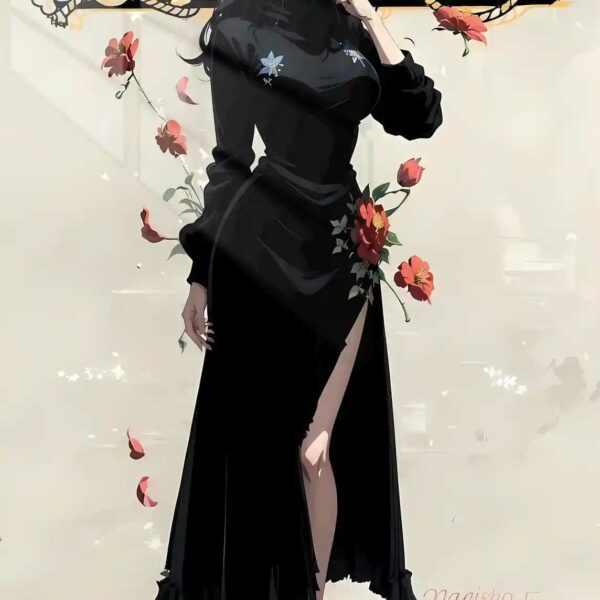 Nico Robin Black Dress