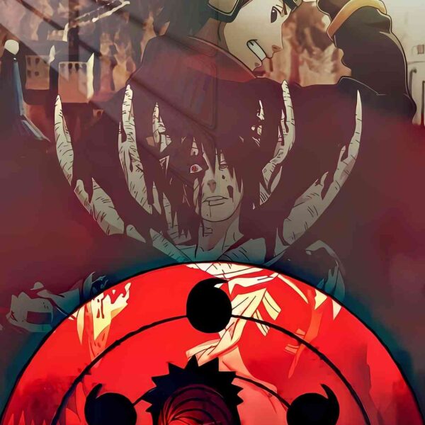 Obito & Kakashi Rinnegan Red