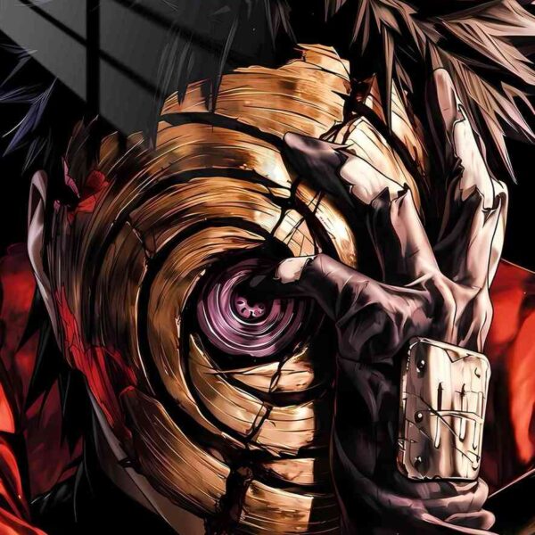 Obito Mask Reveal Gold & Red