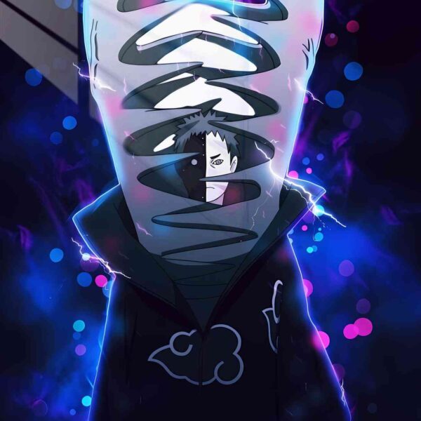 Obito Spiral Prison Blue, Purple