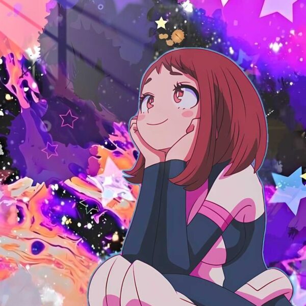 Ochaco Galaxy Dream Pink Purple