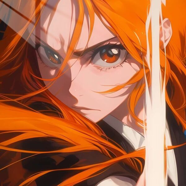Orihime Motion Blur Orange