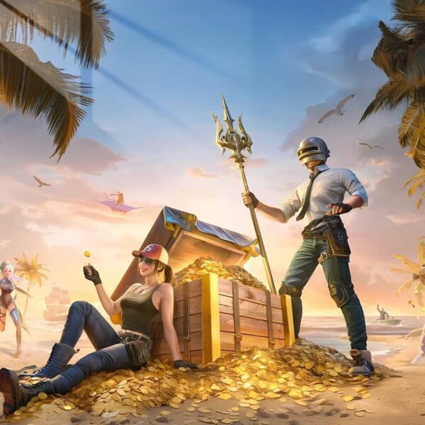 Pubg Duo & Treasure Tropical Sunset Gold